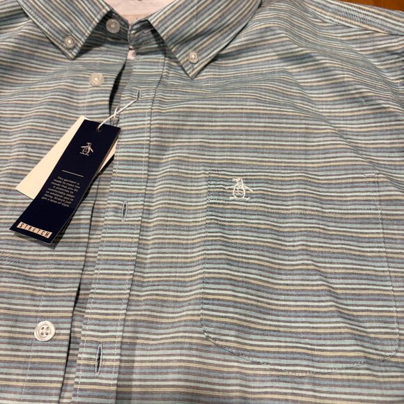 Original Penguin Button Up NWT XL - Picture 3 of 4